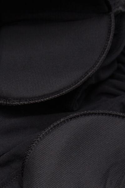 Black The Star Of The Show Long-Sleeved Modal Bodysuit, Black, large image number 5