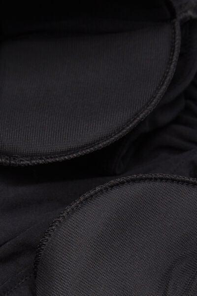 Black The Star Of The Show Long-Sleeved Modal Bodysuit, Black, large image number 6