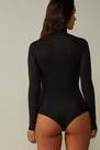 Intimissimi - Black Ultralight Modal With Cashmere High-Neck Body