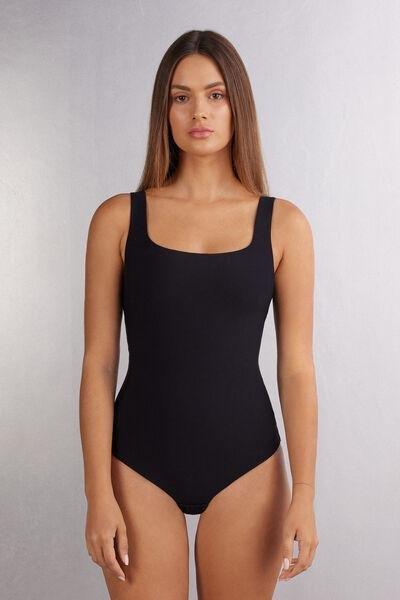 Black Superior Comfort Bodysuit, , medium