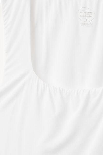 White Wide Straps Vest Top, Milk White, large image number 4