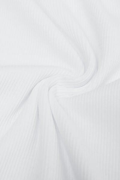 White Racerback Vest Top, White, large image number 13