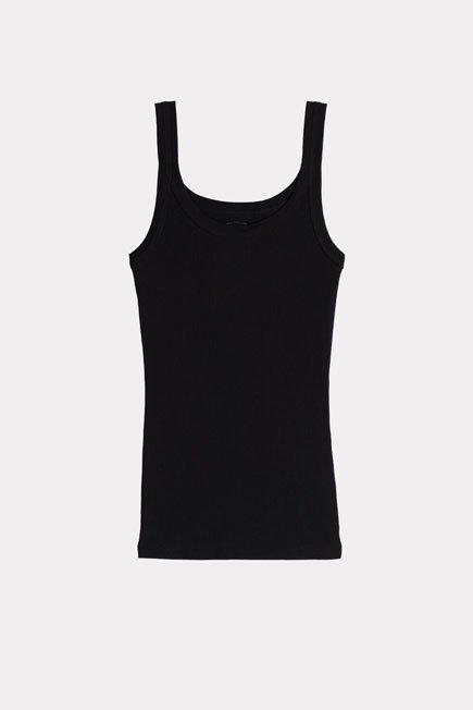 Black Racerback Vest Top, , large image number 11