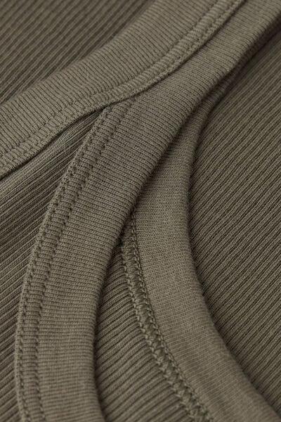 Green Racer Back Vest Top, 5601_660J, large image number 4