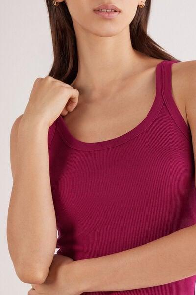 Red Racer Back Vest Top, 5601_940J, large image number 5