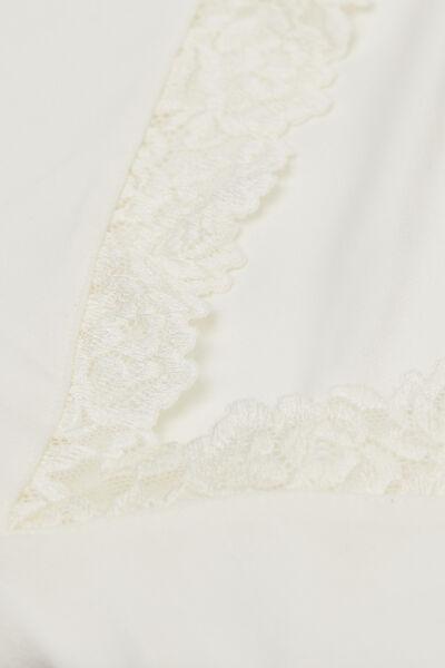 White Pretty Flower Tank Top, , large image number 4