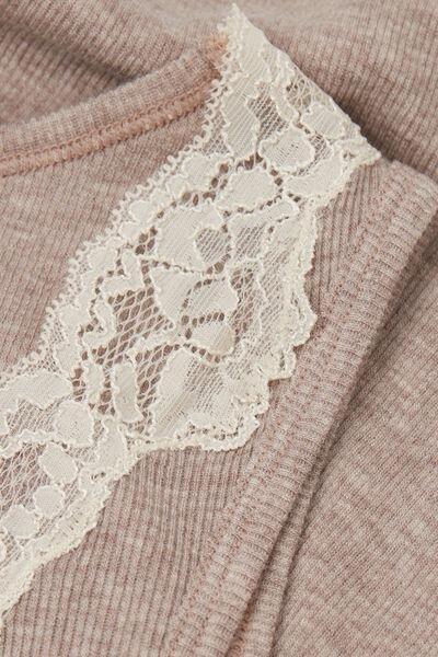 Brown Effortless Beauty Vest Top, 5601_767J, large image number 4