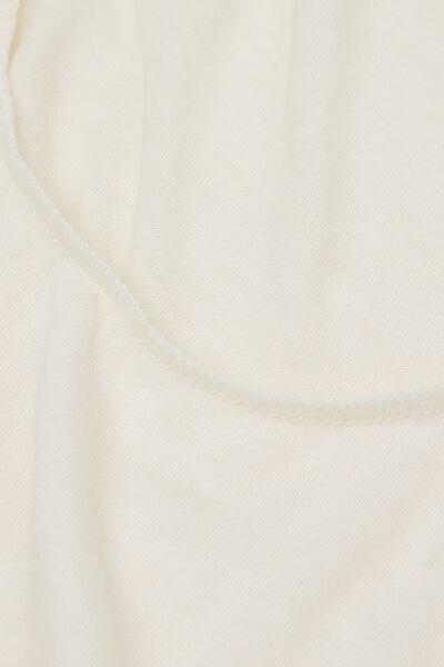 White Ultralight Wide-Shoulder Top, , large image number 5