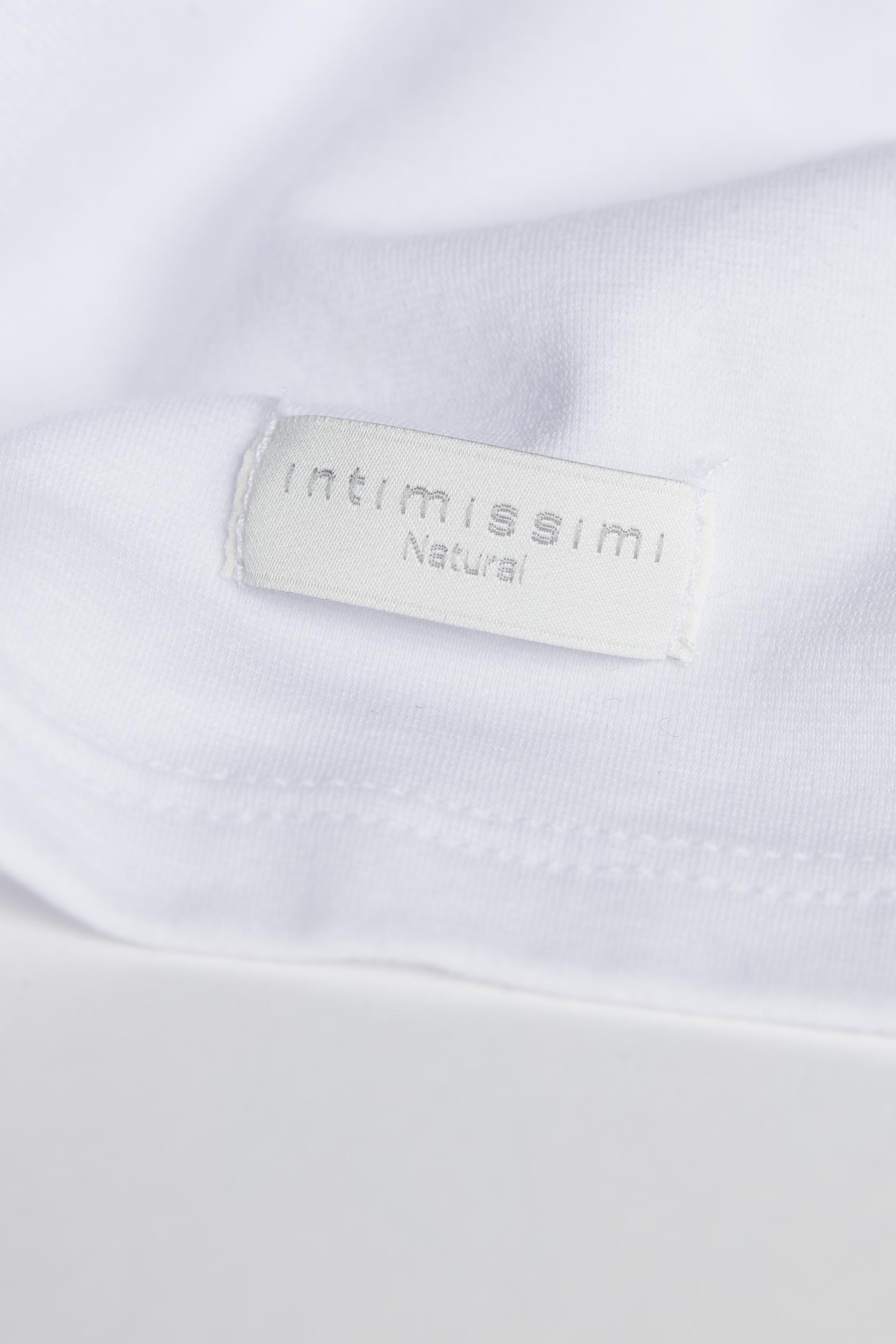 White Cotton Vest With Wide Straps, Women, , large image number 3