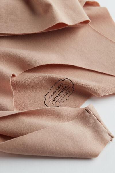 Beige Round-Neck Vest Top, , large image number 5