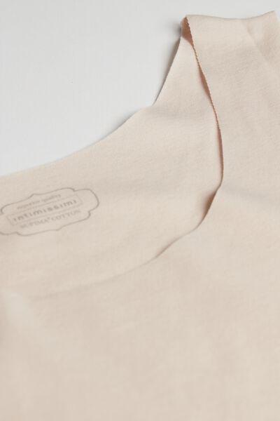 Intimissimi - Silk Raw-Edge Round-Neck Supima Cotton Vest Top