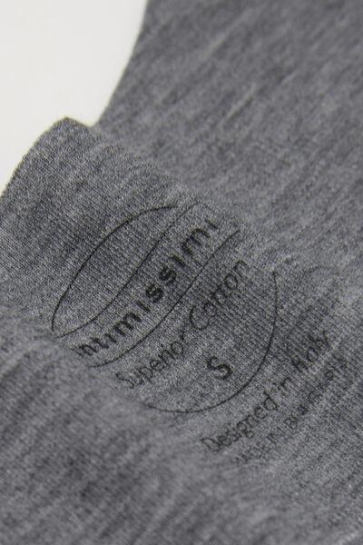 Grey Round-Neck Raw-Cut Vest Top, , large image number 4