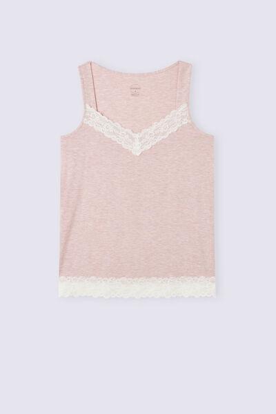 Pink Modal Vest Top, , large image number 2