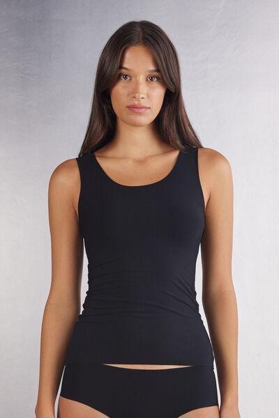 Black Superior Comfort Tank Top, , large image number 0