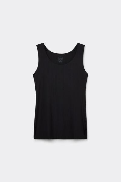 Black Superior Comfort Tank Top, , large image number 2