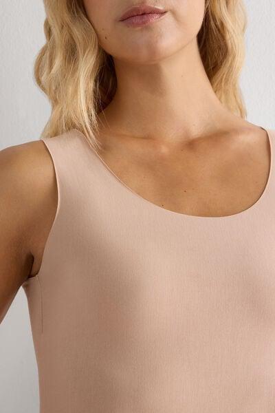 Beige Superior Comfort Tank Top, Soft Beige, large image number 7