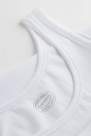 Intimissimi - White Sleeveless Vest Top With Round Neck