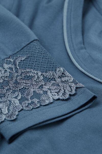 Blue Pretty Flowers Modal Top, , large image number 4