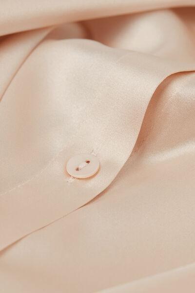 Cream Silk Shirt, , large image number 4
