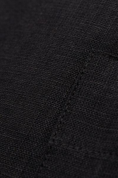 Black Unstructured Jacket, , large image number 4
