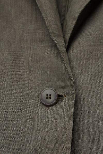 Green Unstructured Jacket, , large image number 4