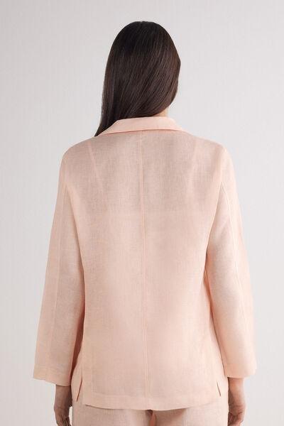 Pink Unstructured Jacket, , large image number 2