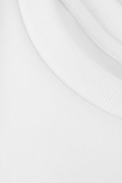 White Long-Sleeved Cotton Top, , large image number 4