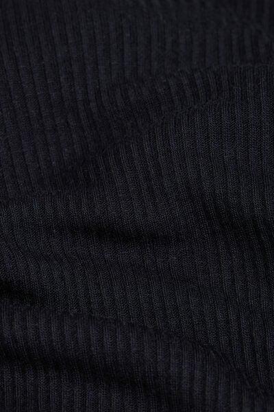 Black Long-Sleeved Blouse, Black, large image number 4