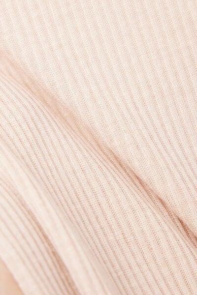 Beige Ultra Natural Cashmere Top, 5601_858J, large image number 2