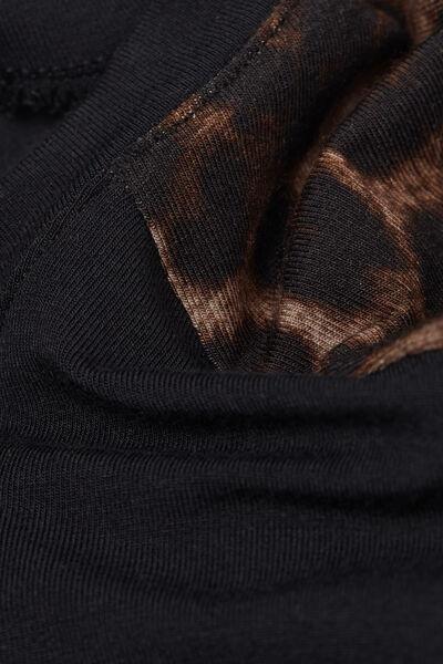 Multicolour Luxurious Leopard Long Sleeve Top, , large image number 4