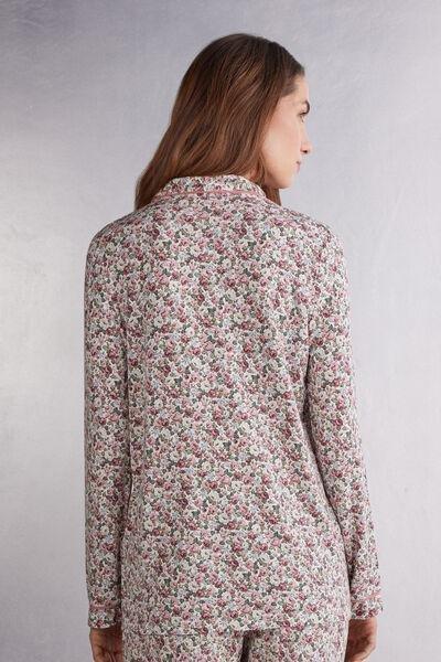 Multicolour Button-Up Top, , large image number 3