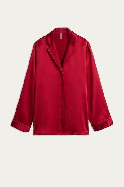Red Mannish-Cut Jacket, , large image number 2