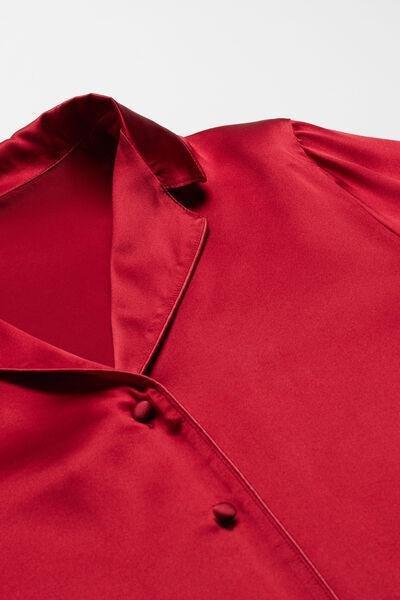 Red Mannish-Cut Jacket, , large image number 5