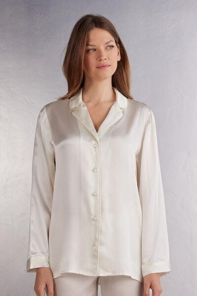 White Mannish-Cut Jacket, Powder White, large image number 1