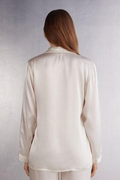 White Mannish-Cut Jacket, Powder White, large image number 2