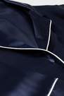 Intimissimi - Blue Mannish-Cut Jacket In Silk Satin