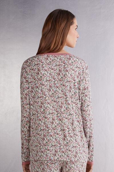 Multicolour Boat-Neck Top, , large image number 3