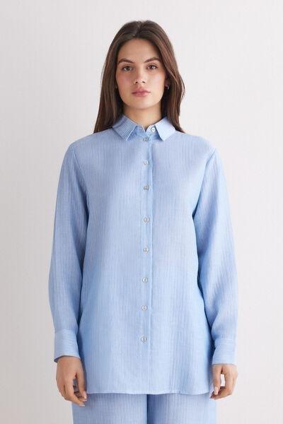 Blue Canvas Shirt, , large image number 0