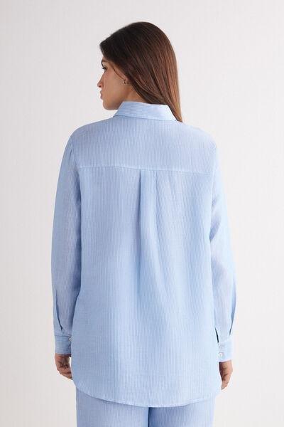 Blue Canvas Shirt, , large image number 3