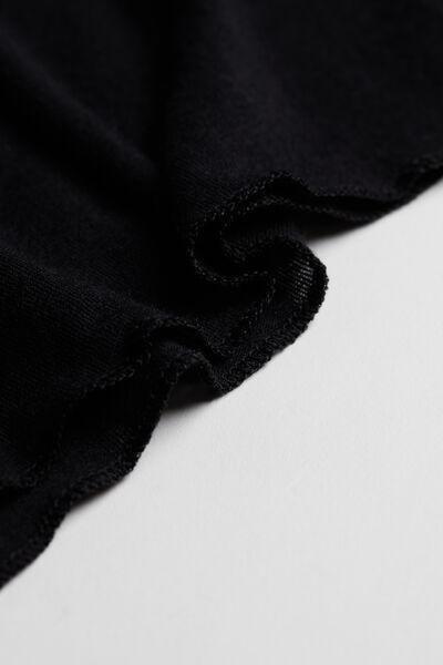 Black Boat Neck  Modal Cashmere Ultralight Jumper, , large image number 9