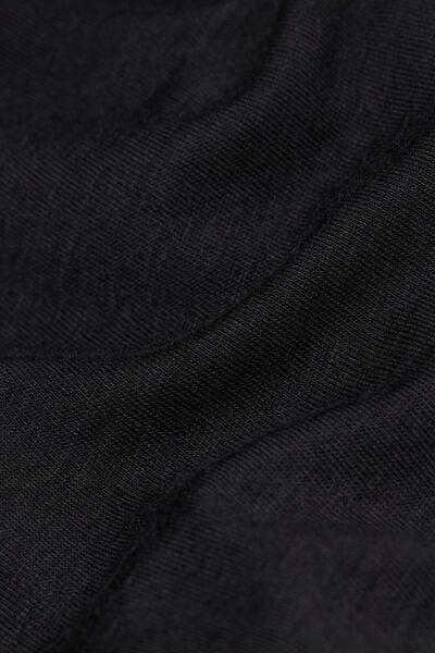 Black Ultralight Boat-Neck Top, Black, large image number 10