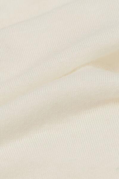 White Boat Neck Top, Vanilla, large image number 10