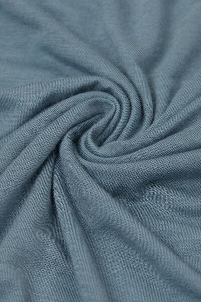 Blue Boat Neck Cashmere Jumper, , large image number 4