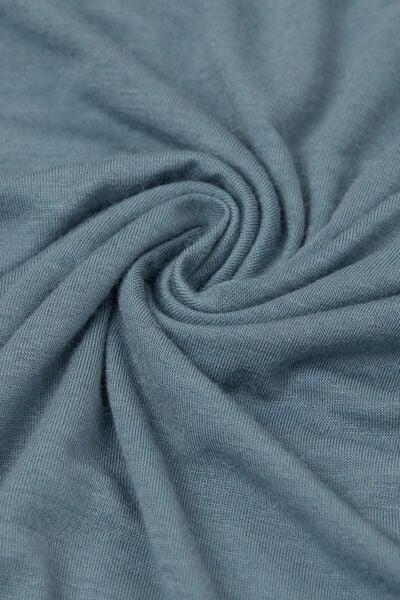 Blue Boat Neck Cashmere Jumper, , large image number 4