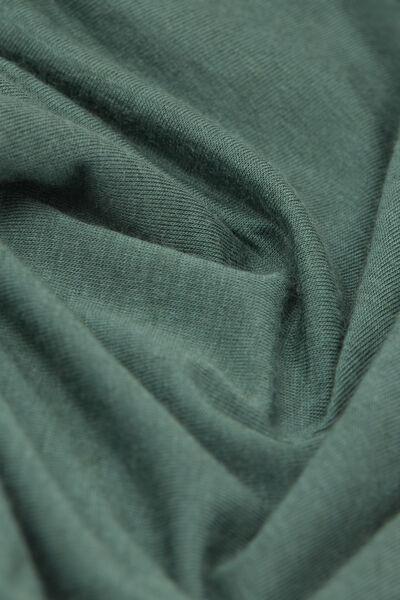 Green Boat Neck Modal Cashmere Ultralight Top, 5601_941J, large image number 7