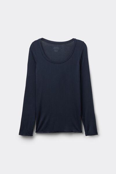 Blue Long-Sleeved Top, , large image number 3