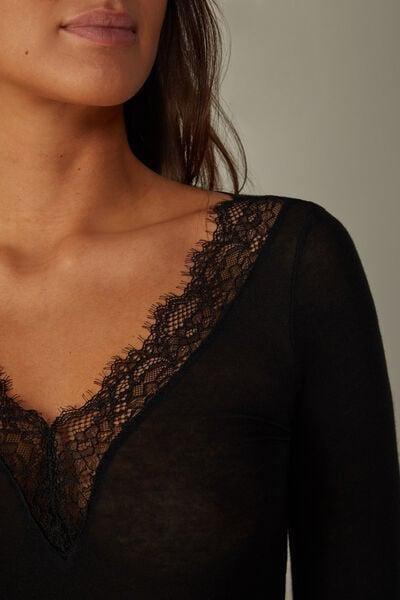 Black Ultralight Long Shirt, Black, large image number 10