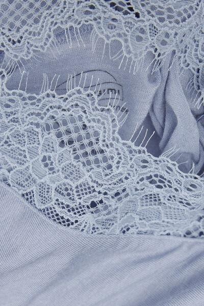 Blue Ultralight Long Modal Shirt, 5601_064K, large image number 4