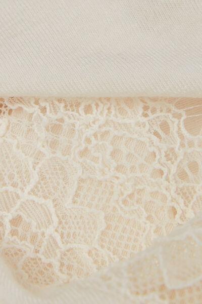 White Ultralight Long Lace Shirt, , large image number 8