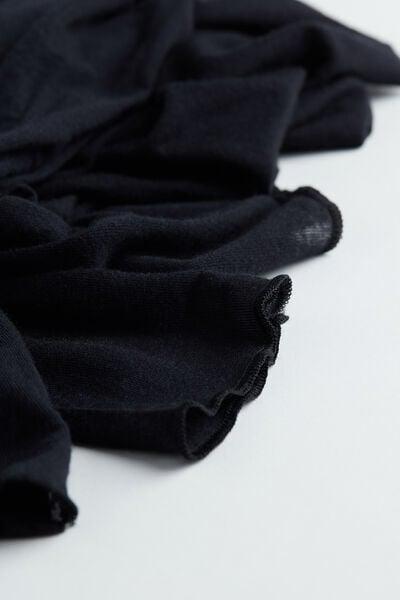 Black Ultralight High-Neck Top, , large image number 7